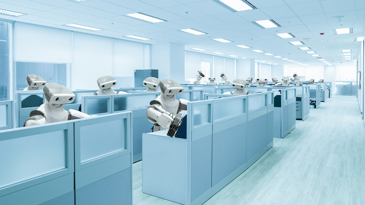 Robot Office Workers