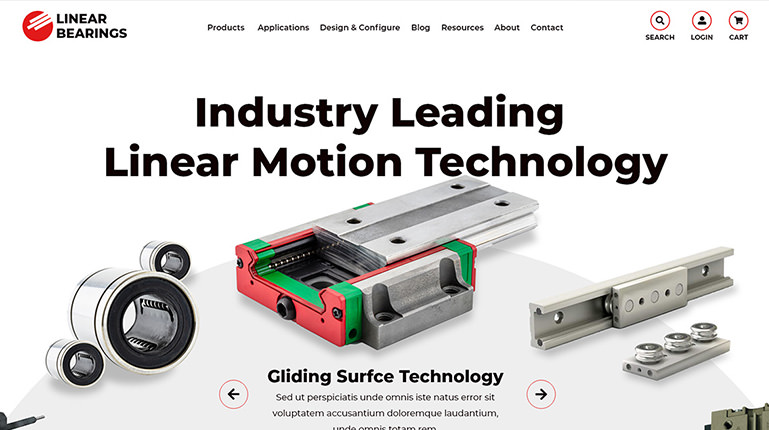 Linear Bearings homepage