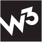 Silver W3 Awards logo
