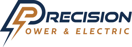 New logo design precision electric