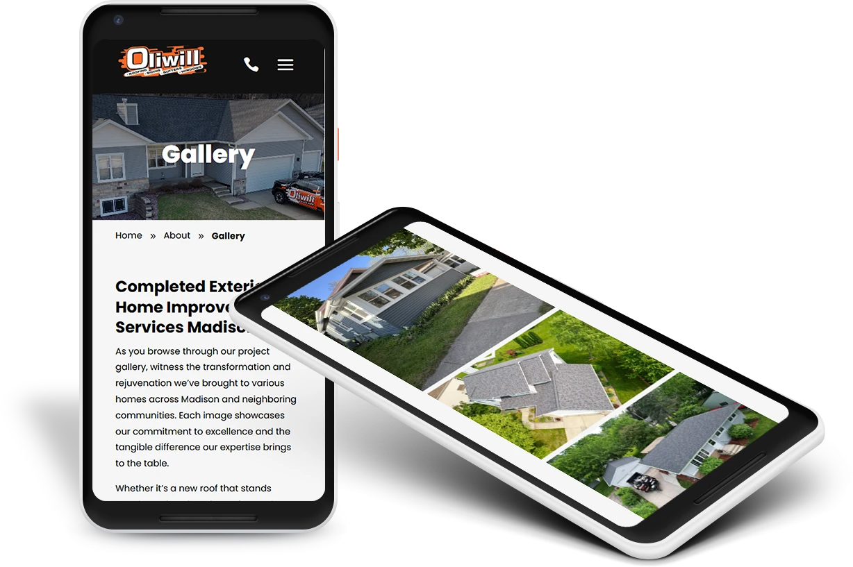oliwill design on phones