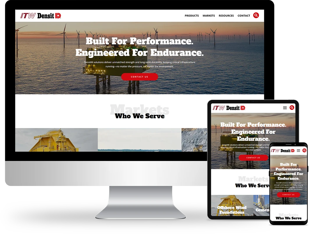 densit design on responsive devices