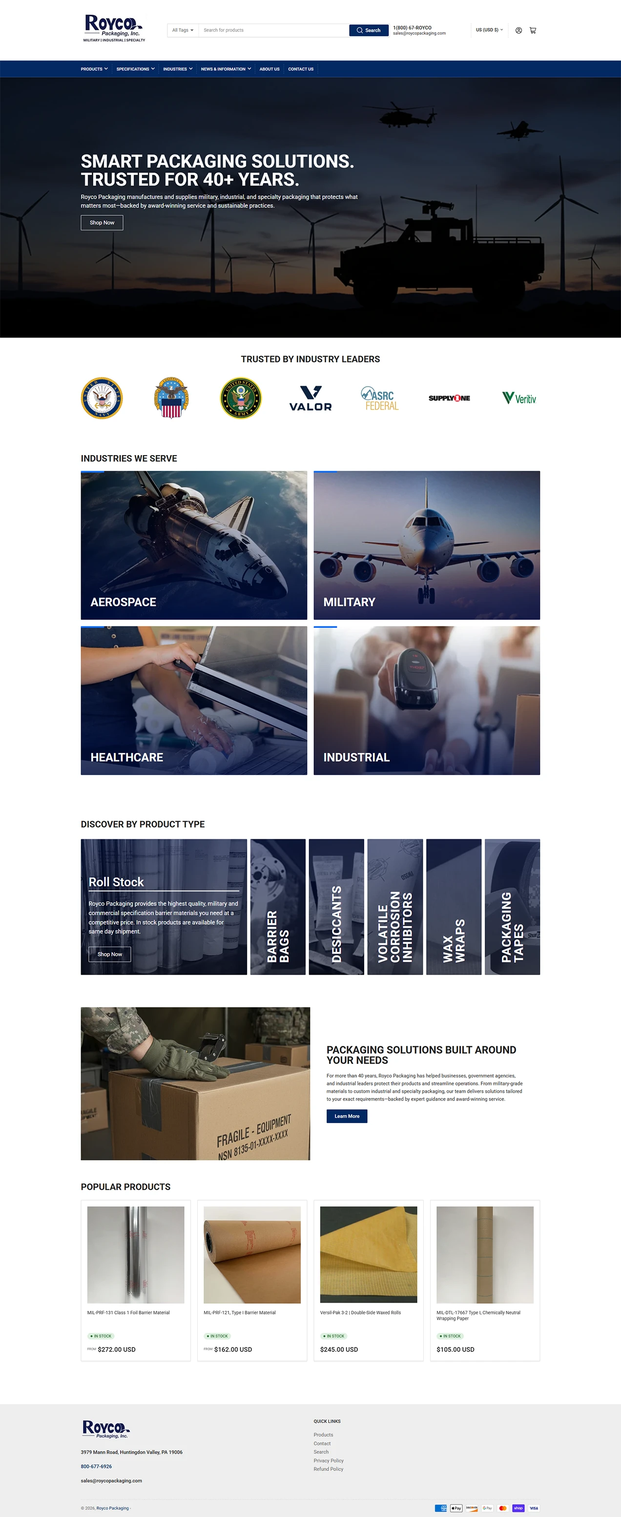 home page redesign mockup