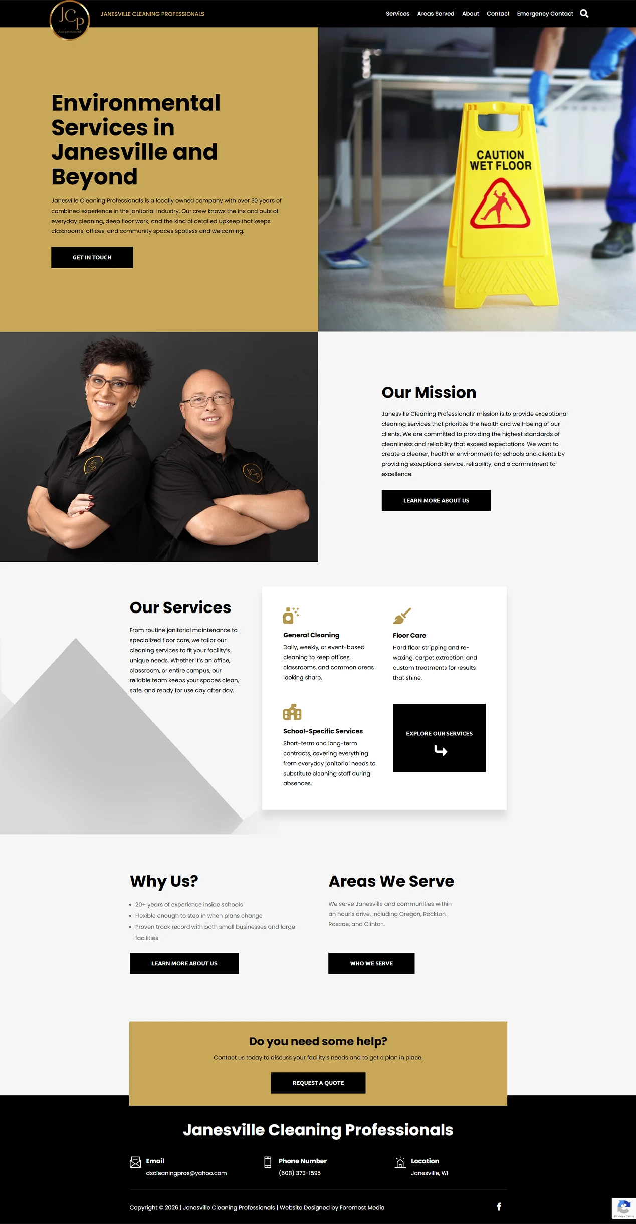 home page design
