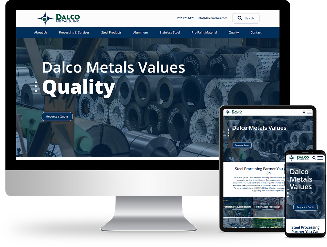 dalco design device mock ups