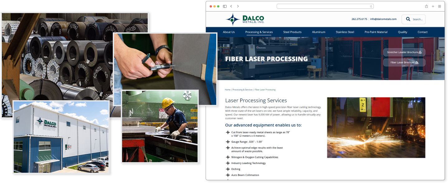 dalco photography and interior page samples