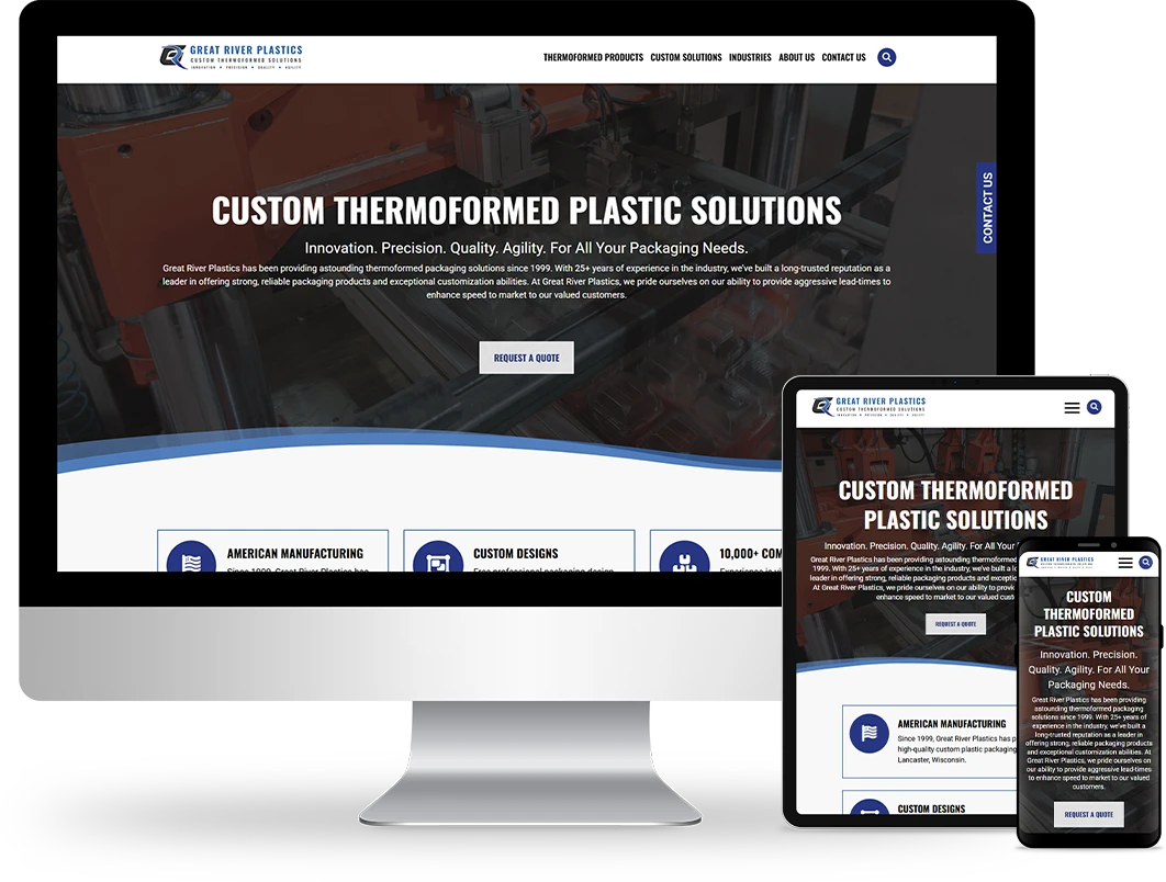 home page on devices