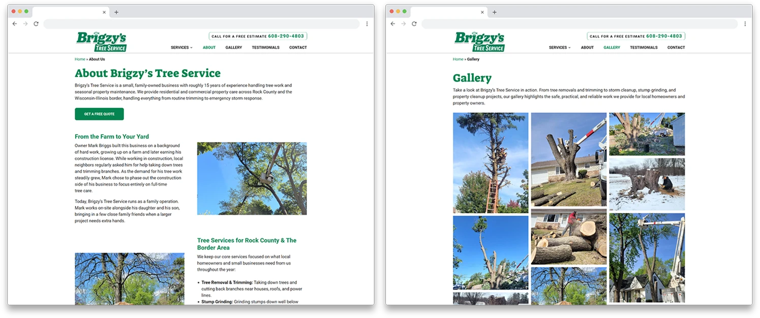 interior page designs