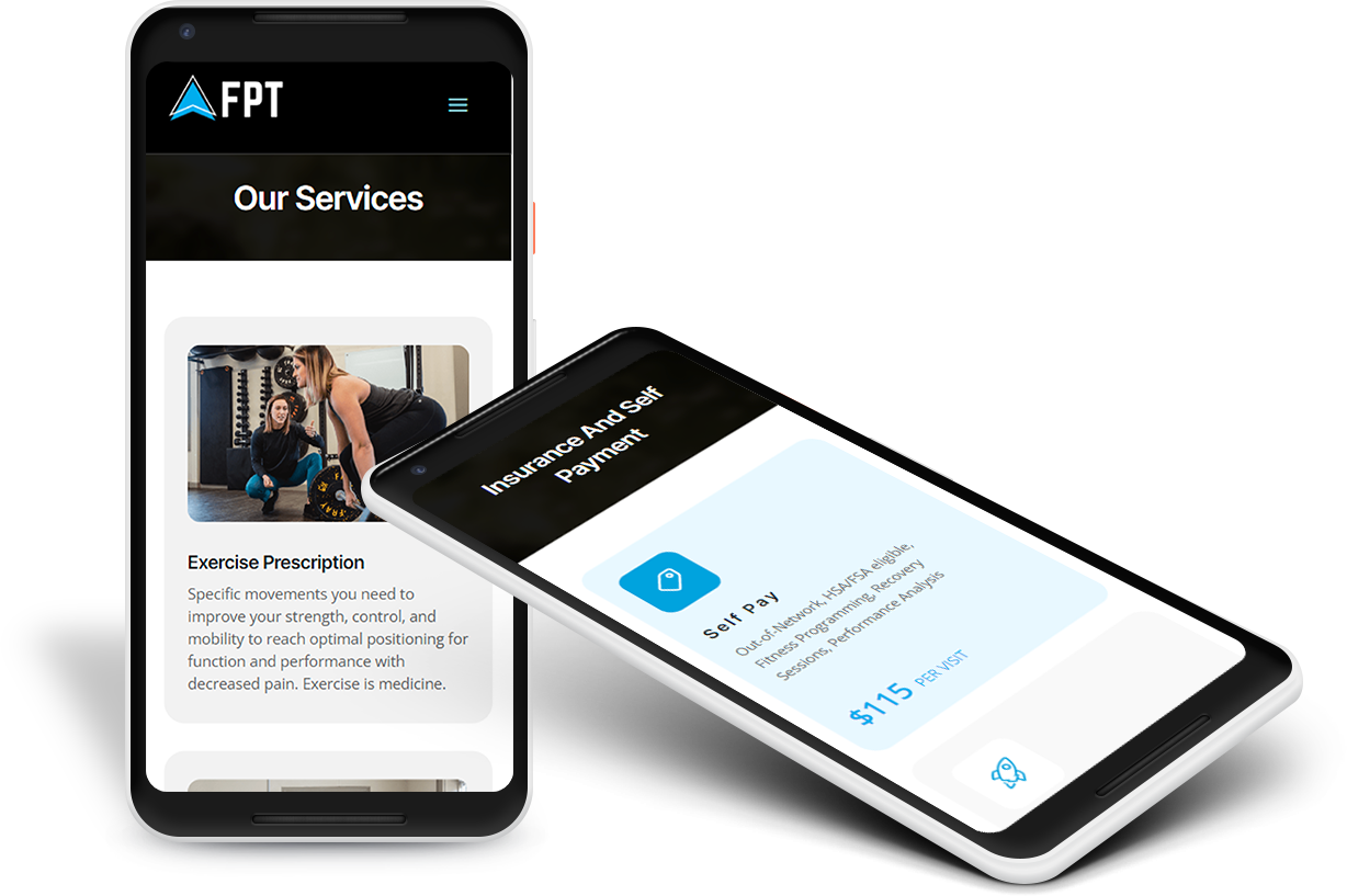 phone mock ups with fpt designs