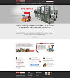 Tripack Site Preview